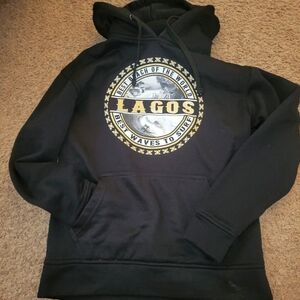 Cozy black hoodie - S